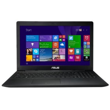 Laptop ASUS X553MA, Intel Dual Core Cel N2840 pana la 2.58GHz, 4GB DDR3, 320GB, DVDRW, USB 3.0, HDMI, Web, WiFi, 15.6" LED